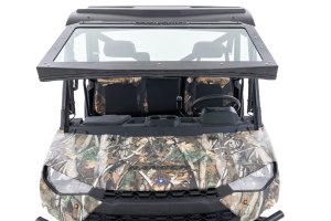 Polaris Ranger XP 1000 Electric Tilt Windshield - Rough Country - Auto-Tilt Glass - 2017